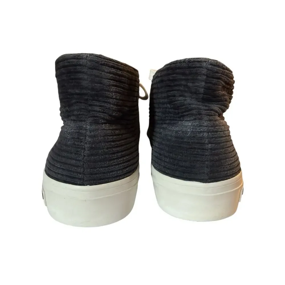 SeaVees Maslon Sneaker Poplin Navy Blue Corduroy Chukka Desert Boot  Womens 10